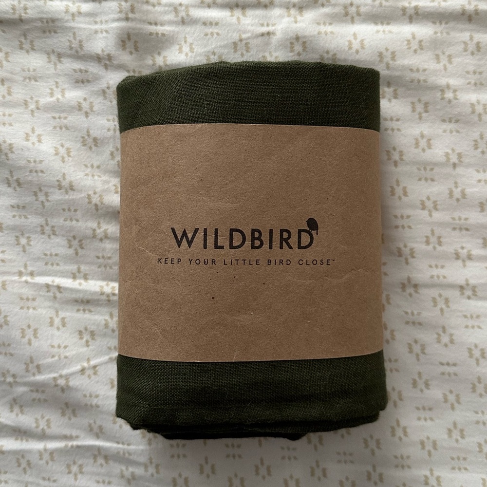 Wildbird Ring Sling - Seconds Quality - Olive Green, Gold Ring